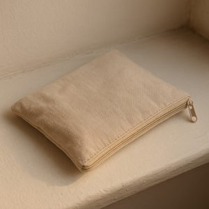 Textil tárolózsák cipzárral